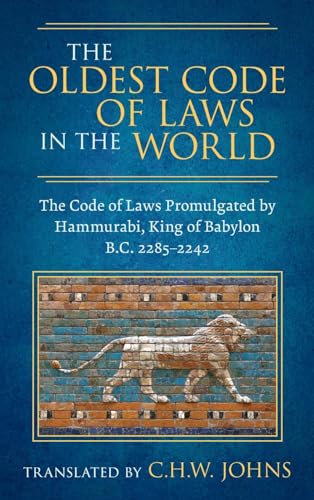 The oldest code of laws in the world Cover