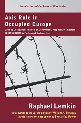 Axis rule in occupied Europe Cover