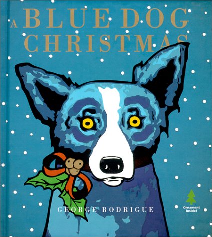 A Blue Dog Christmas Cover