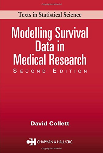 Modelling survival data in medical research Cover