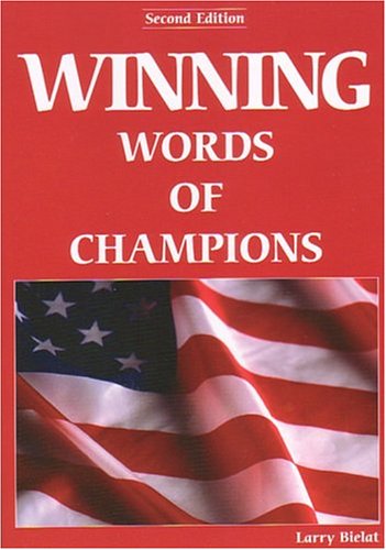 Winning Words of Champions Cover