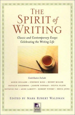 The spirit of writing Cover