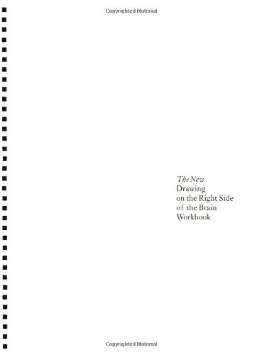 New Drawing on the Right Side of the Brain Workbook Cover