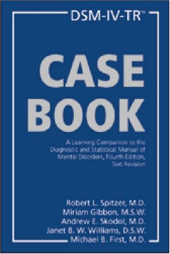 DSM-IV-TR casebook Cover