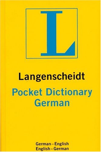 Langenscheidt's Pocket Dictionary German Cover