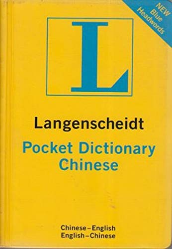 Langenscheidt's pocket Chinese dictionary Cover