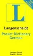 Pocket German Dictionary: German-English / English-German Cover