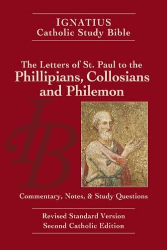 The letters of Saint Paul to the Philippians, the Colossians, and Philemon Cover