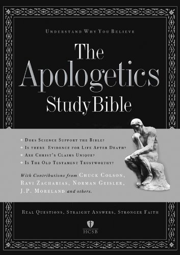 The Apologetics Study Bible (Apologetics Bible) Cover