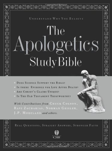 The Apologetics Study Bible (Apologetics Bible) Cover