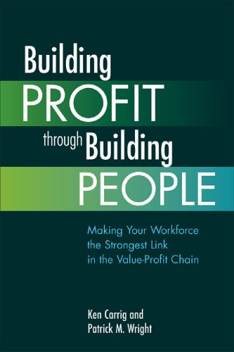 Building profit through building people Cover