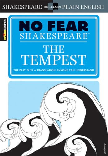 The Tempest: No Fear Shakespeare Side-by-Side Plain English Poster