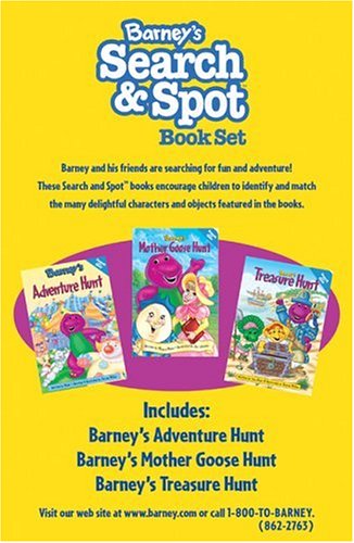 Barney's search & spot book set. Cover