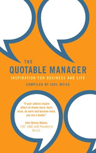 The quotable manager Cover