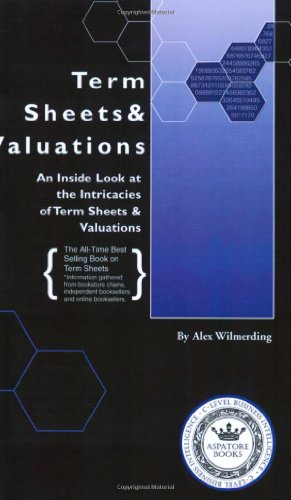 Term sheets & valuations Cover