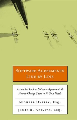 Software Agreements Line by Line Cover