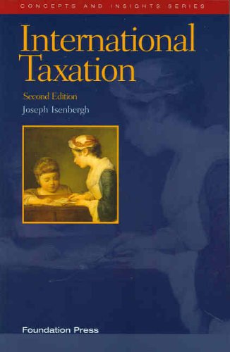 International Taxation (Concepts and Insights) Cover