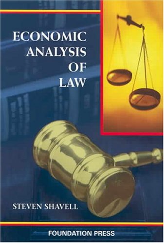 Economic Analysis of Law Cover