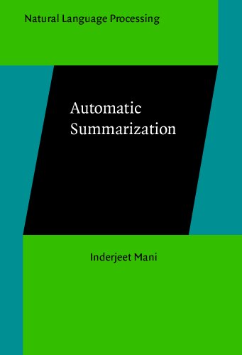 Automatic summarization Cover