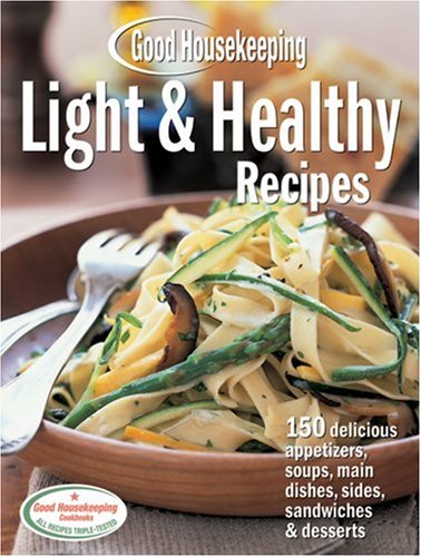 Good Housekeeping Light & Healthy Recipes Cover