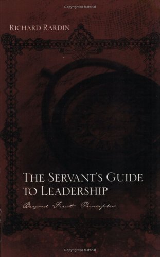 The Servant's Guide to Leadership Cover