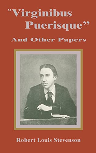 Virginibus Puerisque and Other Papers Cover