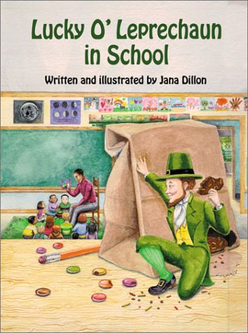 Lucky O'Leprechaun in school Cover