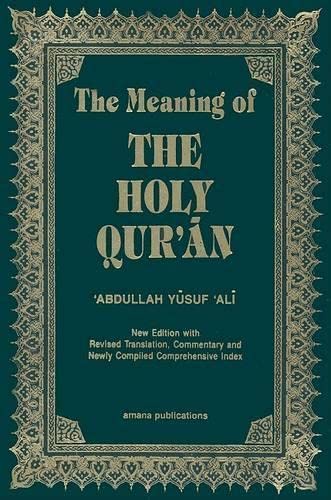 meaning of the Holy Qurả̄n Cover