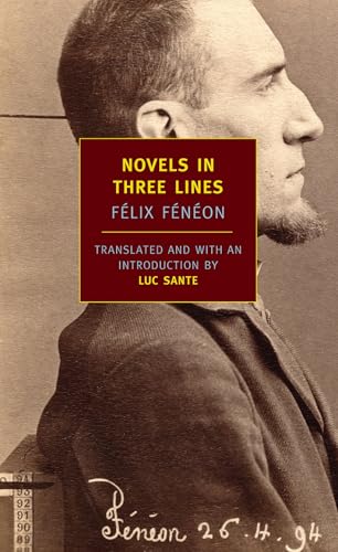 Novels in Three Lines (New York Review Books Classics) Cover