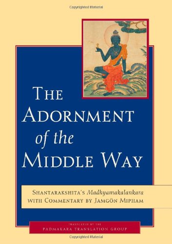 The adornment of the middle way Cover