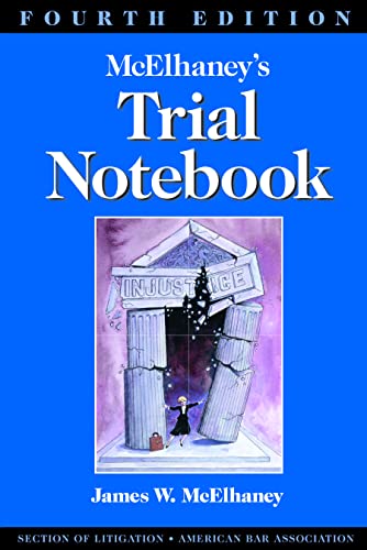 McElhaney's trial notebook Cover
