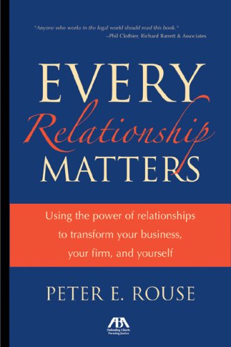 Every relationship matters Cover