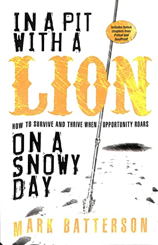 In a Pit with a Lion on a Snowy Day Cover