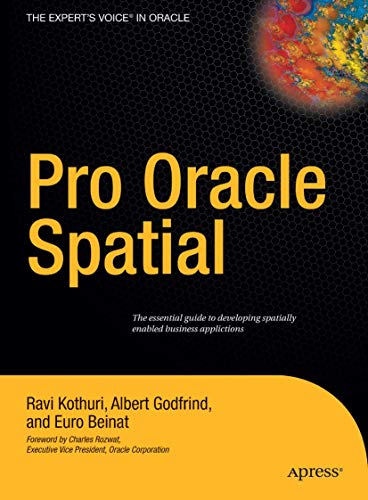 Pro Oracle Spatial Cover