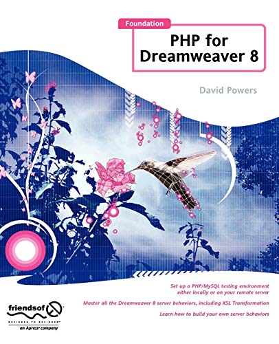 Foundation PHP for Dreamweaver 8 Cover