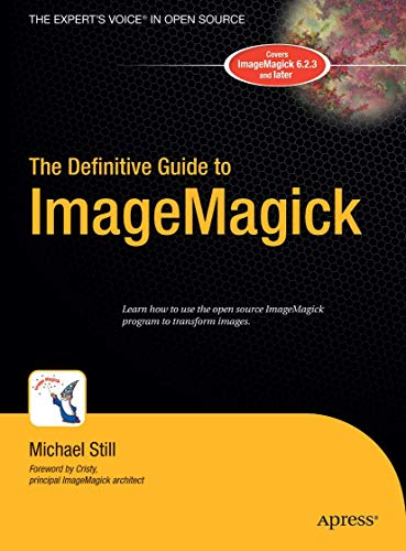 The definitive guide to ImageMagick Cover
