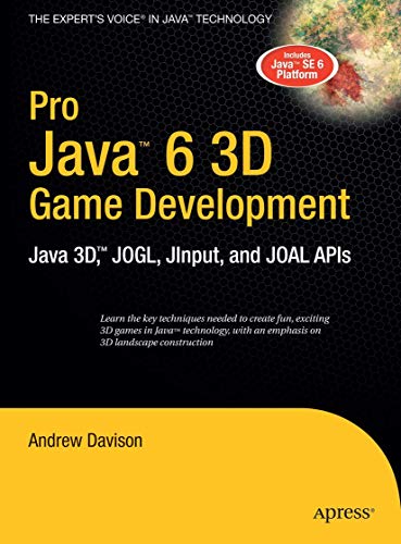 Pro Java 6 3D game development Cover