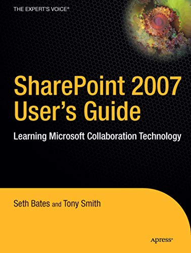 SharePoint 2007 User's Guide Cover