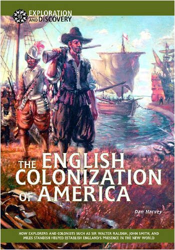 The English colonization of North America Cover