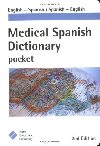 Medical Spanish Dictionary Pocket Cover