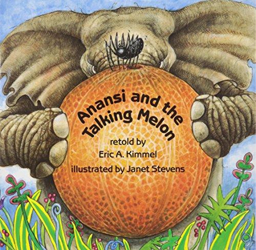Anansi And The Talking Melon Cover