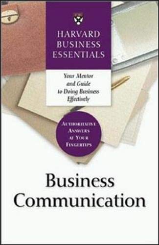 Harvard business essentials Cover