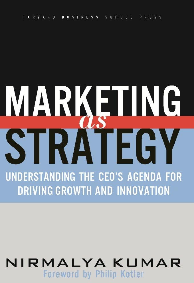 Marketing As Strategy Cover