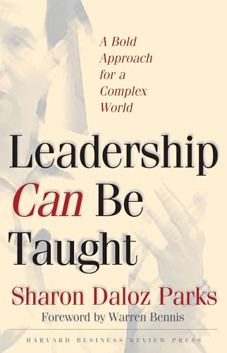 Leadership can be taught Cover