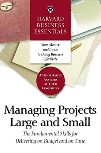 Managing projects large and small Cover