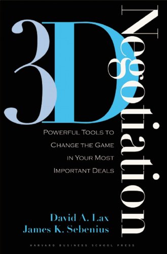 3-d Negotiation Cover