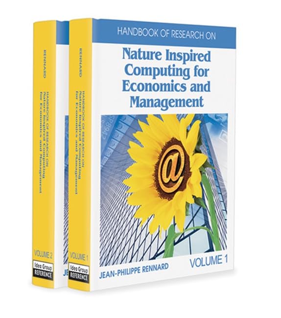 Handbook of research on nature-inspired computing for economics and management Cover