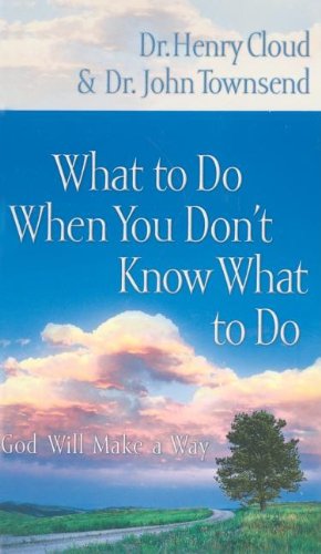 What to do when you don't know what to do Cover
