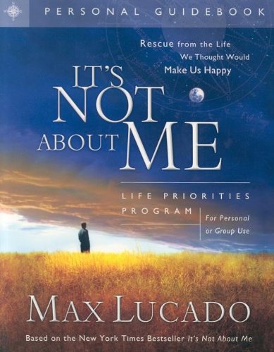 It's Not About Me Personal Guidebook Cover