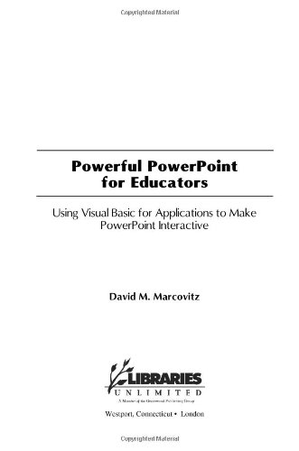 Powerful PowerPoint for Educators Cover